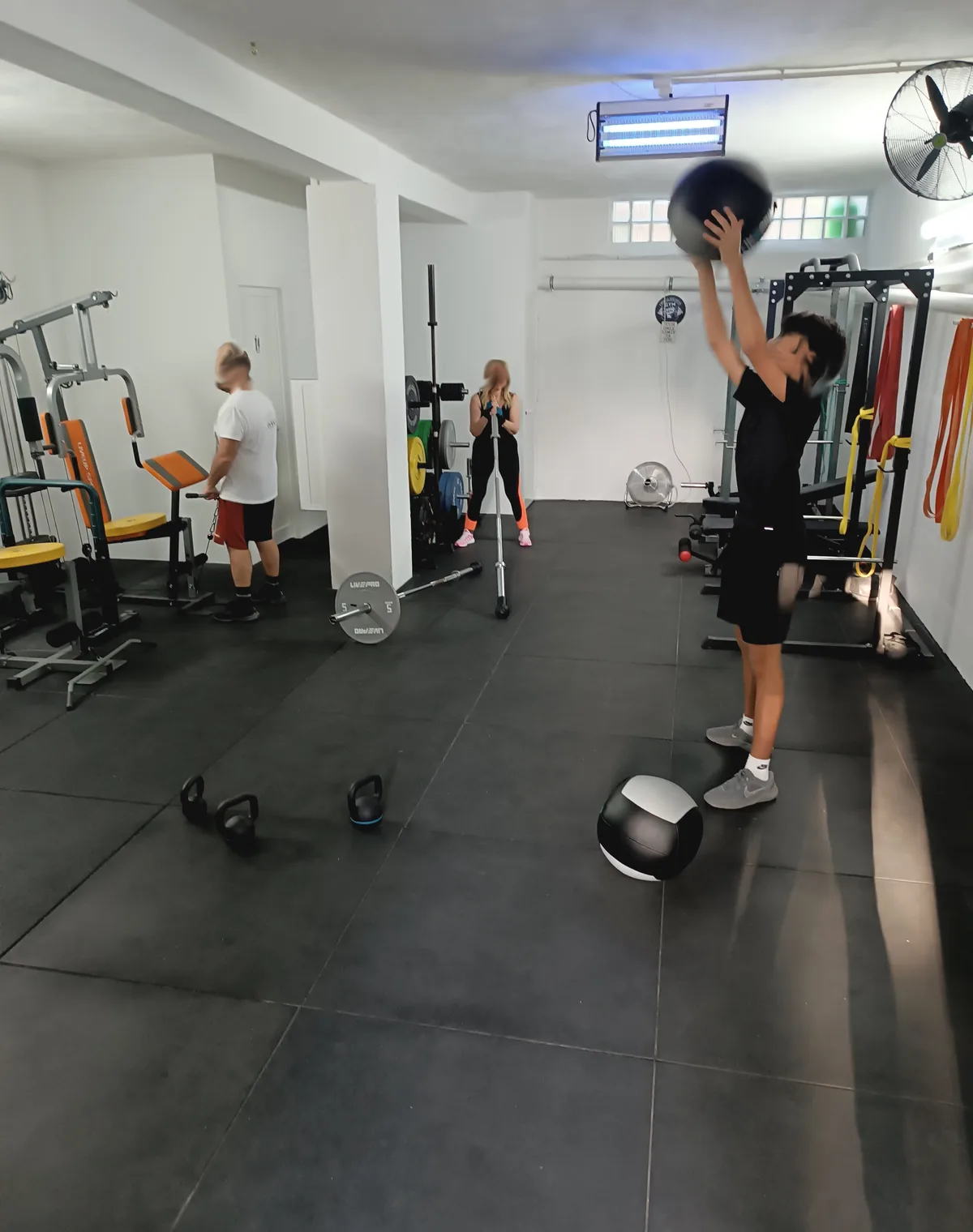 A coached Tribal Fitness class in progress